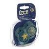 LOVI silikoninis dinaminis čiulptukas STARDUST, 18m+, 2 vnt, žalias, 22/895_green