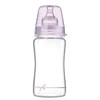 LOVI stiklinis buteliukas DIAMOND GLASS Baby Shower girl, 250 ml, 74/204girl
