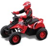 Maisto Die Cast MAISTO FM motociklas keturratis su fig, 15026