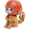 MAKEBUG 3D popierinė delionė Auksuotoji riestanosė beždžionė, MB-D-0043