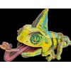 MAKEBUG 3D popierinė delionė Chameleonas, MB-D-0050
