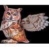 MAKEBUG 3D popierinė delionė Didysis raguotasis apuokas, MB-D-0059