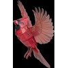 MAKEBUG 3D popierinė delionė Kardinolas, MB-D-0055