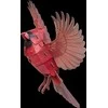 MAKEBUG 3D popierinė delionė Kardinolas, MB-D-0055