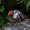 MAKEBUG 3D popierinė delionė Raudonsnapis tukanas, MB-D-0007