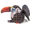 MAKEBUG 3D popierinė delionė Raudonsnapis tukanas, MB-D-0007