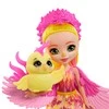 Enchantimals herojė feniksė Falonė su gyvūnėliu