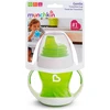 MUNCHKIN mokomoji gertuvė su rankenomis ir minkštu snapeliu, Gentle Transition, žalios spalvos, 4mėn+, 118 ml, 05178501WWW