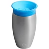 MUNCHKIN nerūdijančio plieno puodelis, Miracle 360, mėlynos spalvos, 12mėn+, 296ml, 01245001