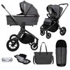Muuvo universalus vežimėlis Quick SE2 2in1 Diamond Graphite, MQ.SE2.0-W2W1-DIAMOND-GR