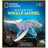 NATIONAL GEOGRAPHIC interaktyvi 3D dėlionė Motorized Whale Model, RTMPZWHALE