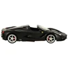 Nuotoliniu būdu valdomas 1:14 automodelis RASTAR R/C Ferrari LaFerrari Aperta, juodas