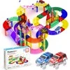 PICASSO TILES Magnetinis konstruktorius Race track 80 det., PTR80