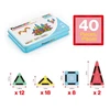PICASSO TILES Magnetinis konstruktorius Construction set with Pieštukas box 40 det., PN010
