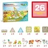 PICASSO TILES Magnetinis konstruktorius su 8 figūrėlėmis Farm 26 det., PTQ27