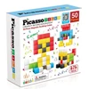 PICASSO TILES Magnetinis konstruktorius Magnetic Cubes 50 det., PMC50