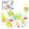PICASSO TILES Magnetinis konstruktorius Marble Run 45 det., PTMG45