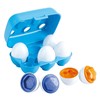 PLAYGO INFANT &amp;TODDLER edukacinis žaislas Kiaušiniai, 6vnt., 1731 m.