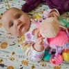 Playgro - Vienaragio aktyvumo barškutis - Rožinis - (10188463)