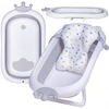 PRIMABOBO silikoninė sulankstoma vonelė, balta, CROWN, 85 cm, FT067