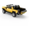 RASTAR 1:30 surenkamas automodelis Hummer EV, asort., oranžinis/geltonas, 454 dalys, 93700