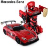 RASTAR automodelis transformuojamas valdomas RC 1:14 Mercedes-Benz GT3, 74800