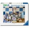 Ravensburger Dėlionė 1500 vnt. - Kačiukai virtuvėje