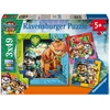 RAVENSBURGER Dėlionė dėlionė Paw Patrol, 3x49 det., 12004368 3