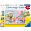 Ravensburger Dėlionė 2x12 vnt. - Magiška draugystė