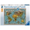 Ravensburger Dėlionė 500 vnt. - Drugelių pasaulis