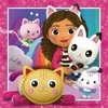 Ravensburger Gabby's Dollhouse Dėlionė 3x49 vnt.