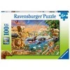 RAVENSBURGER dėlionė Vandens versmė savanoje, 100 det., 12910