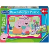 RAVENSBURGER vaikiška dėlionė Peppa Pig, 2x24 det., 12004184