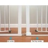 SAFETY 1ST saugos varteliai FLAT STEP, balti, 73 cm, metaliniai, 2443431000