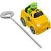 TMNT mašinėlė su figūrėle Rad Rip Racers, asort., 71046