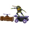 TMNT nuotolinio valdymo riedlentė su figūrėle Half Pipe, asort., 71051