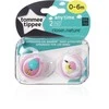 TOMMEE TIPPEE silikoniniai čiulptukai ANYTIME, 2 vnt., 0-6 mėn., 433649