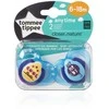TOMMEE TIPPEE silikoniniai čiulptukai ANYTIME, 2 vnt., 6-18 mėn., 43354499