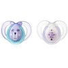 TOMMEE TIPPEE silikoniniai čiulptukai NIGHT STYLE, 6-18 mėn., 2 vnt., 433661
