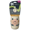 TOMMEE TIPPEE gertuvė - termosas su šiaudeliu IZOLIUOTAS ŠIAUDAS 266ml, 12m+, Pilkas, 447824