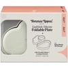 TOMMEE TIPPEE silikoninė neslystanti sulankstoma lėkštė su skyreliais, 448744