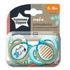 TOMMEE TIPPEE silikoniniai ortodontiniai čiulptukai MODA, 6-18 m., 2 vnt., 43338594