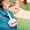 TOMMEE TIPPEE silikoninis čiulptukas su čiulptuko dėklu ir kramtuku, žalias, 433610