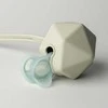 TOMMEE TIPPEE silikoninis čiulptukas su čiulptuko dėklu ir kramtuku, žalias, 433610