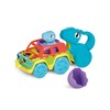 TOMY mašinėlės rinkinys su dinozauru Chase &amp; Roll Raptors, E73251