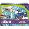 Ccg Mz Import TOTUM DISNEY STITCH kūrybinis rinkinys Sticker by number pad, 700123