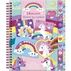 TOTUM kūrybinė lipdukavimo pagal skaičius knyga Unicorn, 072008