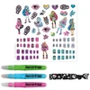 TOTUM MONSTER HIGH kūrybinis nagų, kūno, plaukų puošybos rinkinys, 560109
