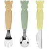 VULLI metaliniai stalo įrankiai SOPHIE LA GIRAFE, 6m+, multicolour, 010005