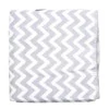 MILLI pledas Pilkas&Baltas Zigzag 75x100cm, MIL1210286